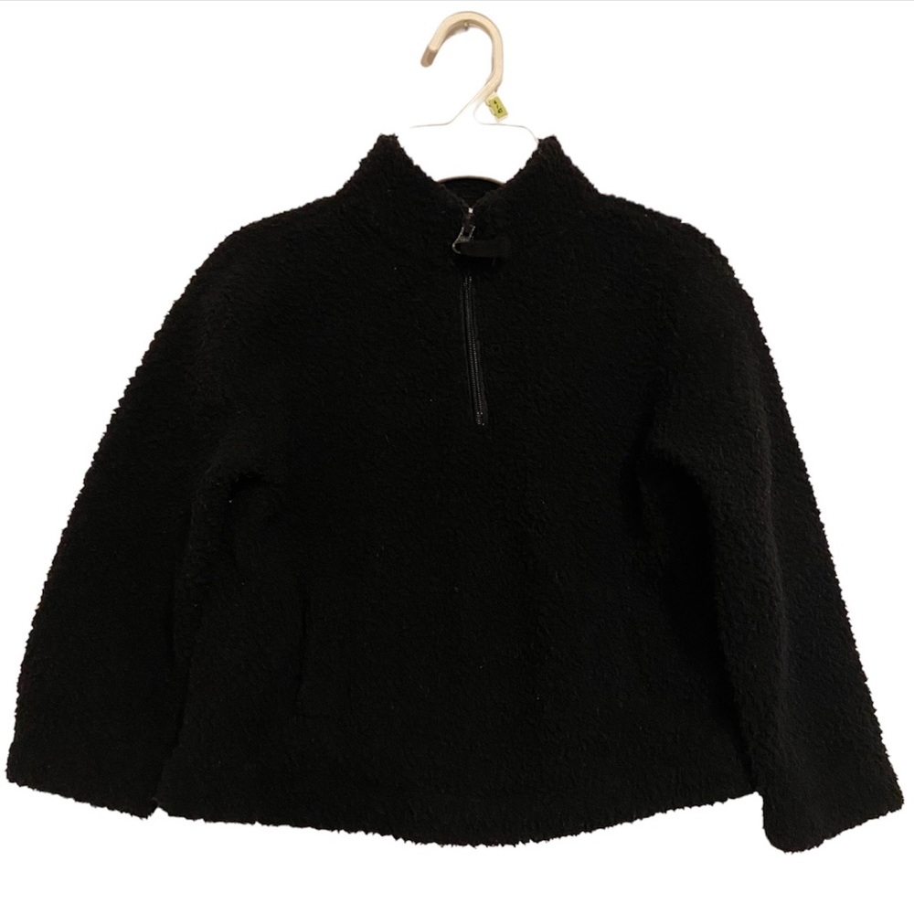 Gap Sherpa Half Zipper Pull Over 6-7 Years